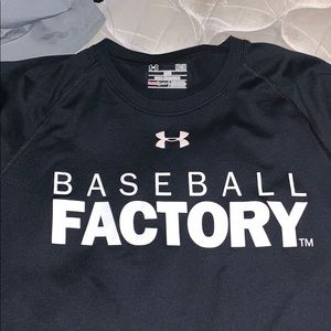 Under Armour “baseball factory” shirt